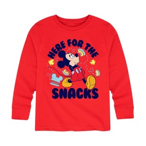 Boys' - Disney - Donald Grid Long Sleeve Graphic T-Shirt - 1 of 4