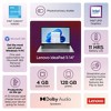 Lenovo IdeaPad 1i 14" HD (1366 x 768) Laptop, Intel Celeron N4500, 4GB RAM, 128GB eMMC, Windows 11 Home in S Mode, 1 Year Microsoft 365 included - 4 of 4