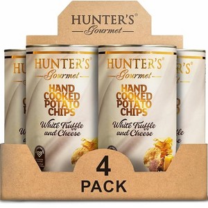 HUNTER FOODS VEGETARIAN WHITE TRUFFLE & CHEESE POTATO CHIPS (5.3oz) - 1 of 1