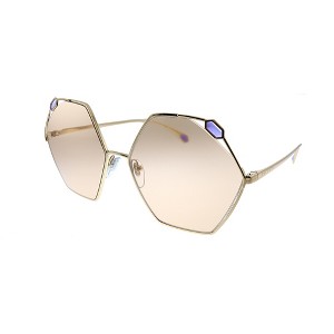 Bvlgari BV 6160 2014/3 Womens Geometric Sunglasses Pink Gold 58mm - 1 of 3