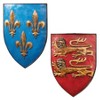 Design Toscano Grand Arms of France Wall Shield Collection- Set of Two - image 2 of 3