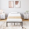 Twin Bed Frame No Box Spring Needed, Heavy Duty Metal Platform Full Bed Frame for Bedroom, Queen Bed Frame Easy Assembly, Noise Free - 3 of 4