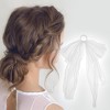 Unique Bargains Elegant Bow Ribbon Hair Scrunchies 1 Pc - 2 of 4
