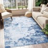 Abstract Machine Washable Area Rug Non-Slip Carpet - 2 of 4