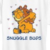 Women's - Garfield - Snuggle Buds Garfield and Teddy Bear Short Sleeve Graphic T-Shirt - 2 of 4