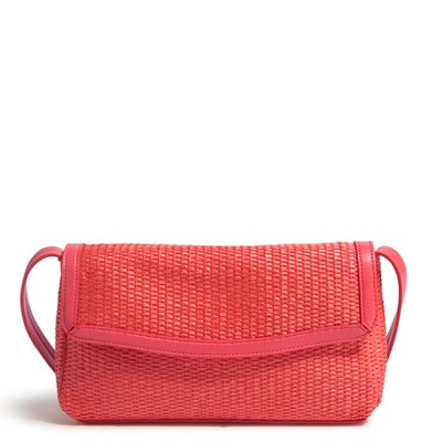 Vera Bradley Women's Outlet Straw Flap Shoulder Bag