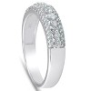 Pompeii3 1/3 carat Diamond Wedding Ring 10 KT White Gold - 2 of 4