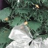 Northlight 6' Artificial Christmas Tree Prelit Purple and Silver Decorated Pop-Up - Clear Lights - 3 of 4