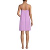 Lands' End Women's Matte Satin 2 Piece Pajama Set - Nightgown and Robe - 2 of 4