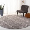 Pro Lux Shag PLX433 Power Loomed Area Rug  - Safavieh - 2 of 3