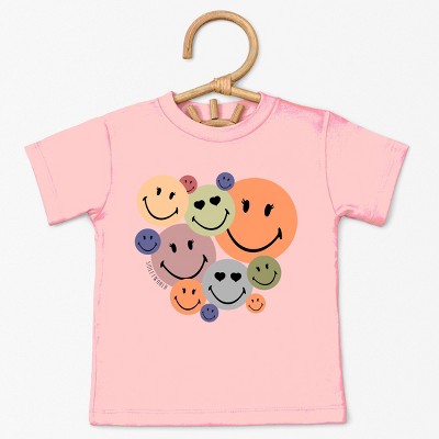 The Juniper Shop SmileyWorld Stacked Smiles Toddler Short Sleeve Tee