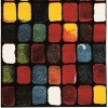HomeStock Masters PaintBox Black & Multi 5x7.6, Contemporary, Power Loomed - 3 of 4