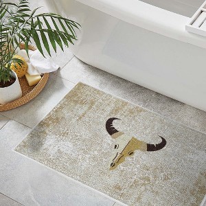 Sussexhome Non-Skid Ultra-Thin Area Rugs for Laundry Room, Entryway, Bathroom and Kitchen - Washable Multipurpose Floor Mat - US States - 1 of 4