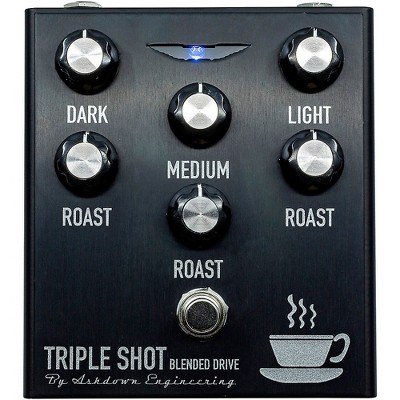 Ashdown Triple Shot Tri Band Blendable Bass Effects Pedal Black