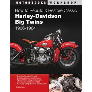 How to Rebuild and Restore Classic Harley-Davidson Big Twins 1936-1964 - (Motorbooks Workshop) by  Rick Schunk (Paperback) - 1 of 1