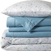Lands' End 700 Thread Count Luxe Sateen Cotton No Iron Duvet Bed Cover - 4 of 4