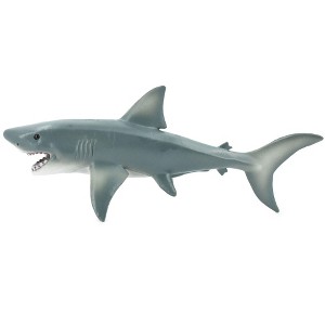 Collectible Wildlife Gifts | Shark, Megalodon, Big Tooth Shark, Museum Quality, Rubber Fish, Hand Painted, Realistic Toy Model, Gift, 8"  CH398 BB151 - 1 of 4