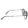 John Varvatos Troubadour JV V531 NGU Unisex Round Sunglasses Navy 51mm - 3 of 3