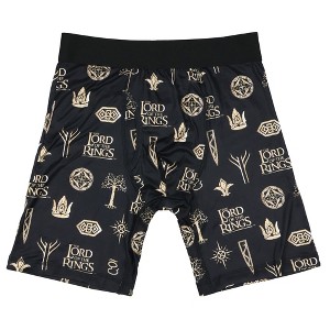 The Lord of The Rings Boxer Briefs Mens' LOTR Symbol Design Underwear - 1 of 3