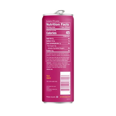 Waay Sparkling 10g Protein Clear Whey + Collagen, 0g Sugar Drink - Grapefruit - 12oz