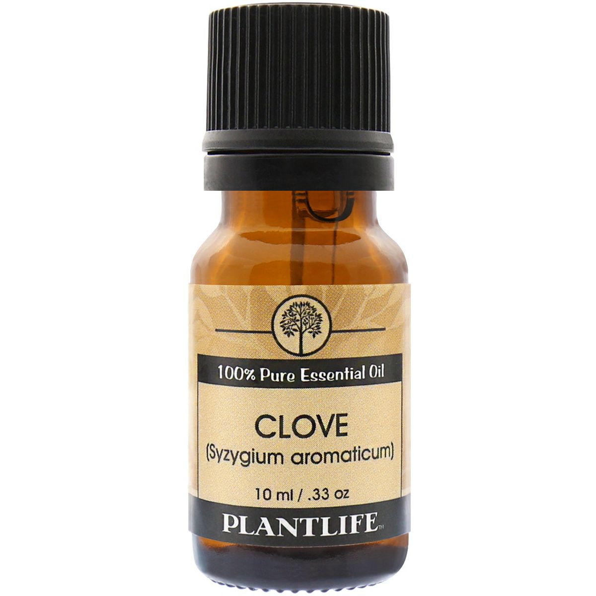 Plantlife Clove Essential Oil – 100% Pure & Therapeutic Grade – Natural, Undiluted & Steam-Distilled – No Additives or Filters – Aromatherapy – 10ml