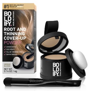 BOLDIFY Hairline Powder Root Touch Up Hair Color - Medium Blonde