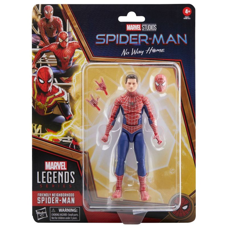 Marvel Spider-Man Legends Friendly Neighborhood Spider-Man Action Figure, 3 of 12