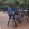 Flash Furniture Paladin Outdoor Folding Patio Sling Chair (2 Pack) - 2 of 4