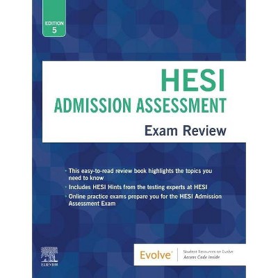 Admission Assessment Exam Review - 5th Edition by  Hesi (Paperback)