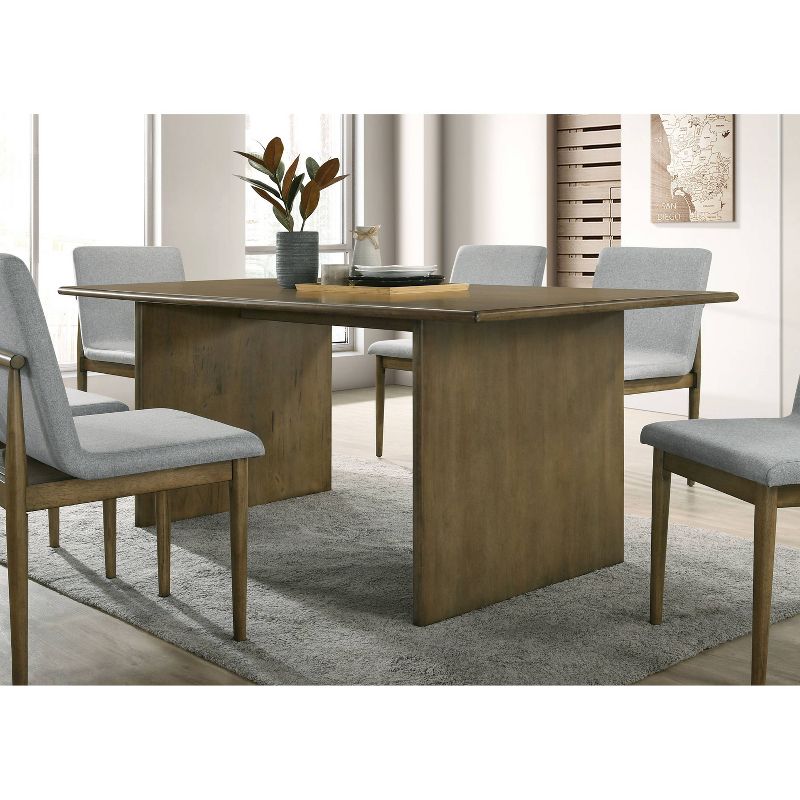 72&#34; Avery Mid-Century Modern Dining Table Natural Tone - HOMES: Inside + Out, 3 of 6