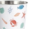 LunaLulinlk Coastal Waste Creatures and Coral Stems Indoor Trash Cans - 4 of 4