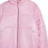 Jessica Simpson Big Girl's Iridescent Quilted Midweight Winter Puffer Coats - 4 of 4