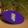 James Madison University Dukes Logo Aluminum Holiday Christmas Tree Ornament - 4 of 4