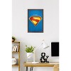 Trends International DC Comics Superman (2025) - Logo Framed Wall Poster Prints - 2 of 4