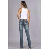 Women's Fearless Distressed Skull Jeans - Bus Stop - 2 of 4