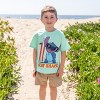 PATPAT Family Matching Outfits Disney Stitch Tropical Floral Print Smocked Camisole Dresses and Cotton Graphic T-Shirts for Beach Vacation - 3 of 4