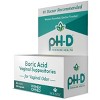 pH-D Feminine Health Support Boric Acid Vaginal Suppositories - 24ct - image 2 of 4