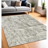 HomeRoots 5' X 8' Gray Faux Sheepskin Printed Area Rug - 2 of 4