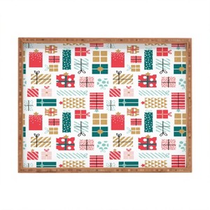 Wendy Kendall wrap it Rectangular Tray -Deny Designs - 1 of 2
