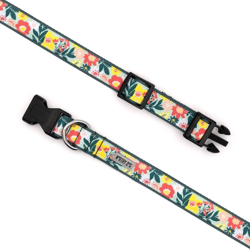 The Worthy Dog Spring Bouquet Dog Collar, 4 of 6