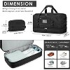 Tactical Duffle Bag for Men & Women, Gym & Travel Carry-On with Toiletry Bag, Shoe Compartment & Wet Pocket - 2 of 4