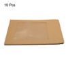 Unique Bargains Mailing Photo Single-Sided Full Face Window Envelopes 10 Pcs - 3 of 4