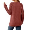 Women's Crewneck Raglan Long Sleeve Saloogoe Tunic Sweatshirts Lightweight Sweaters Fall Fashion Tops 2025 - 4 of 4