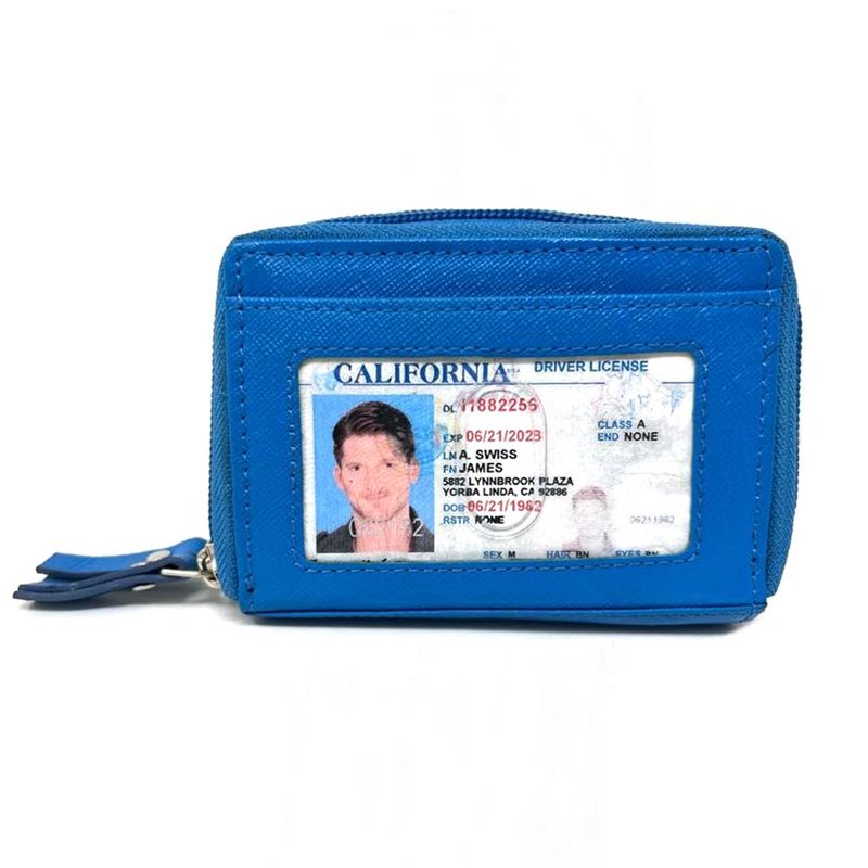 Alpine Swiss Womens Accordion Organizer Wallet Leather Credit Card Case ID, 2 of 8