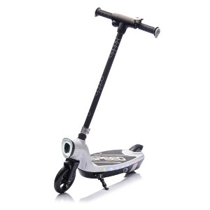 VAPTMY Kids Electric  Scooter with Kickstand & BellFaster,Longer Usage Time and Rear Brake, Non-Slip Handle,5.59-6.84 MPH For Kids 6+,Pink - 1 of 4