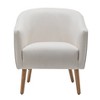 Modern Barrel Accent Chair - WOVENBYRD - 2 of 4