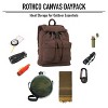 Generic Canvas Daypack – Heavy-Duty Cotton Canvas Backpack for Hiking, Camping, Traveling - 4 of 4