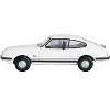 Ford Capri Mk3 RHD (Right Hand Drive) Diamond White with Black Stripes 1/148 (N) Scale Diecast Model Car by Oxford Diecast - 3 of 4