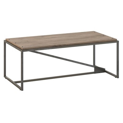 Refinery Coffee Table Rustic Gray - Bush Furniture