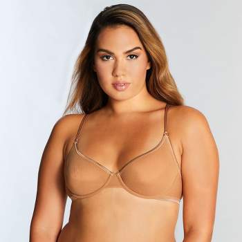 Cosabella Women's Never Say Never Curvy Sweetie Bralette in Gray, Size Small